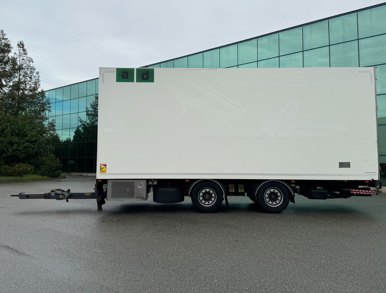 DRACO MZS 218 Wipkar 750 x 250 x 290 CM Inside Tail Lift 2021 TRS Iceland TOP Condition NL Trailertrailer - Refrižeratorius priekaba: foto 2 DRACO MZS 218 Wipkar 750 x 250 x 290 CM Inside Tail Lift 2021 TRS Iceland TOP Condition NL Trailertrailer - Refrižeratorius priekaba: foto 2