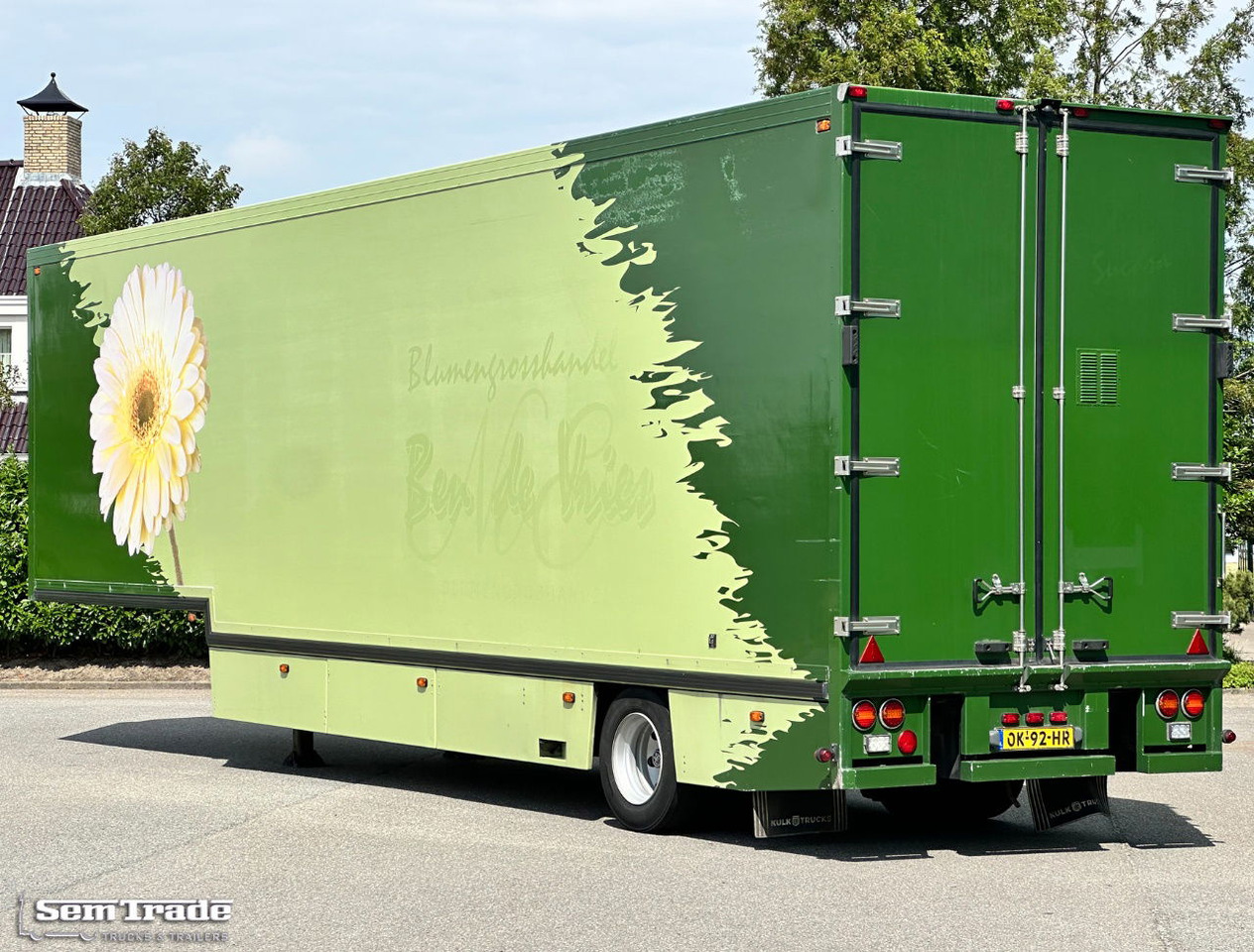 ESVE Theo Mulder Isolated BOX Side Door TRS Cooling Steering Axle TOP Condition NL City Trailer - Refrižeratorius puspriekabė: foto 3 ESVE Theo Mulder Isolated BOX Side Door TRS Cooling Steering Axle TOP Condition NL City Trailer - Refrižeratorius puspriekabė: foto 3