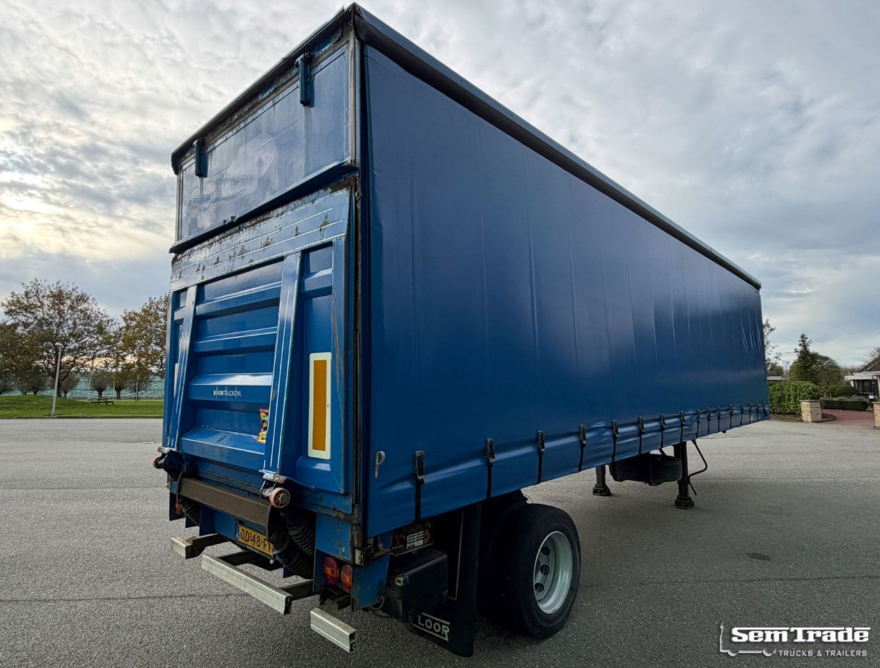 Floor FL0-12-102 City Trailer Tail Lift Good Condition Holland-Trailer - Tentinė puspriekabė: foto 4 Floor FL0-12-102 City Trailer Tail Lift Good Condition Holland-Trailer - Tentinė puspriekabė: foto 4
