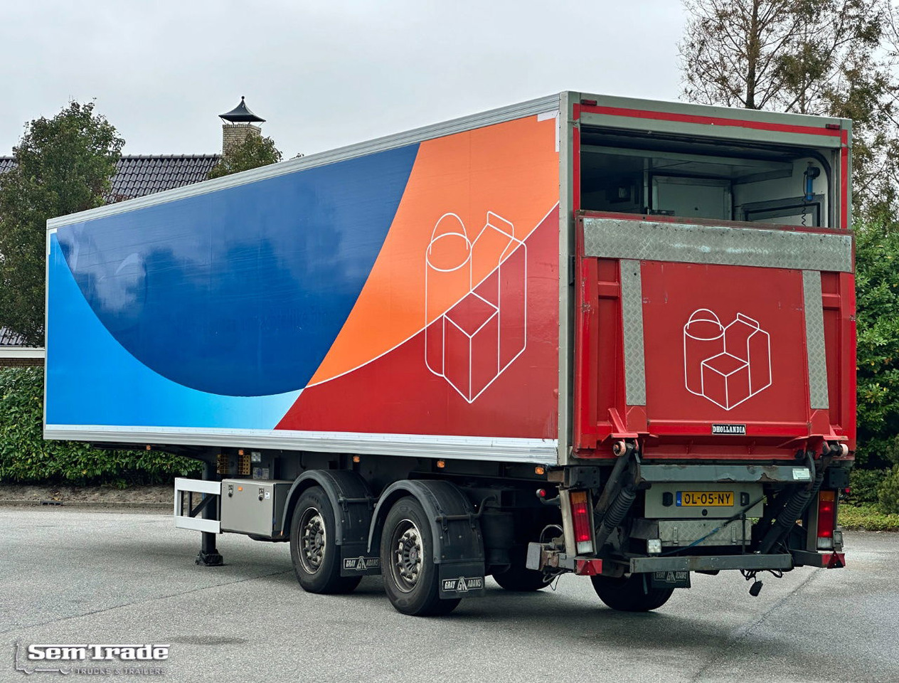 Gray and Adams City Trailer Carrier Vector 1850 MT TRI-Temp Tail Lift Side Door Steering Axle - Refrižeratorius puspriekabė: foto 3 Gray and Adams City Trailer Carrier Vector 1850 MT TRI-Temp Tail Lift Side Door Steering Axle - Refrižeratorius puspriekabė: foto 3