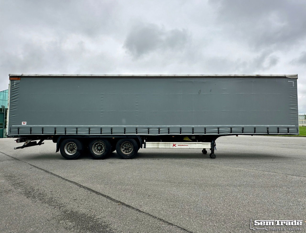 Kässbohrer XS Valx Axles Drum Brakes NEW Curtains NL-Trailer - Tentinė puspriekabė: foto 5 Kässbohrer XS Valx Axles Drum Brakes NEW Curtains NL-Trailer - Tentinė puspriekabė: foto 5