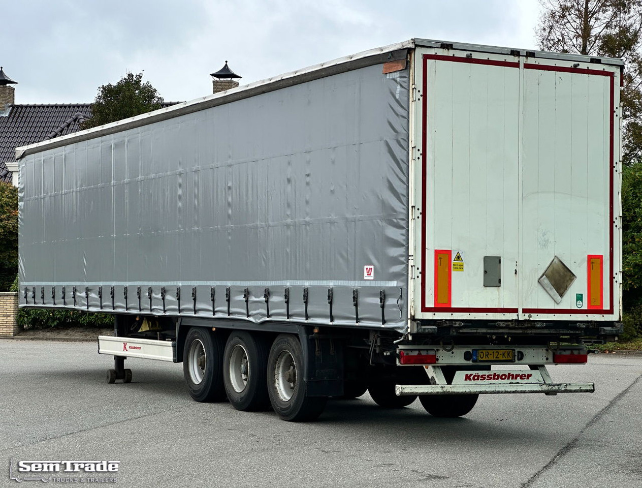 Kässbohrer XS Valx Axles Drum Brakes NEW Curtains NL-Trailer - Tentinė puspriekabė: foto 3 Kässbohrer XS Valx Axles Drum Brakes NEW Curtains NL-Trailer - Tentinė puspriekabė: foto 3
