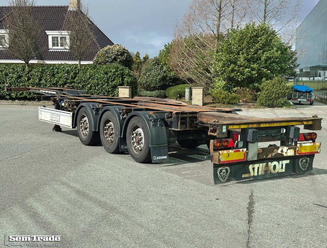 Krone SD Back Slider Lift Axle Carrier Genset 4063 Hours - Konteineris-vežimus/ Sukeisti kūną puspriekabė: foto 3 Krone SD Back Slider Lift Axle Carrier Genset 4063 Hours - Konteineris-vežimus/ Sukeisti kūną puspriekabė: foto 3