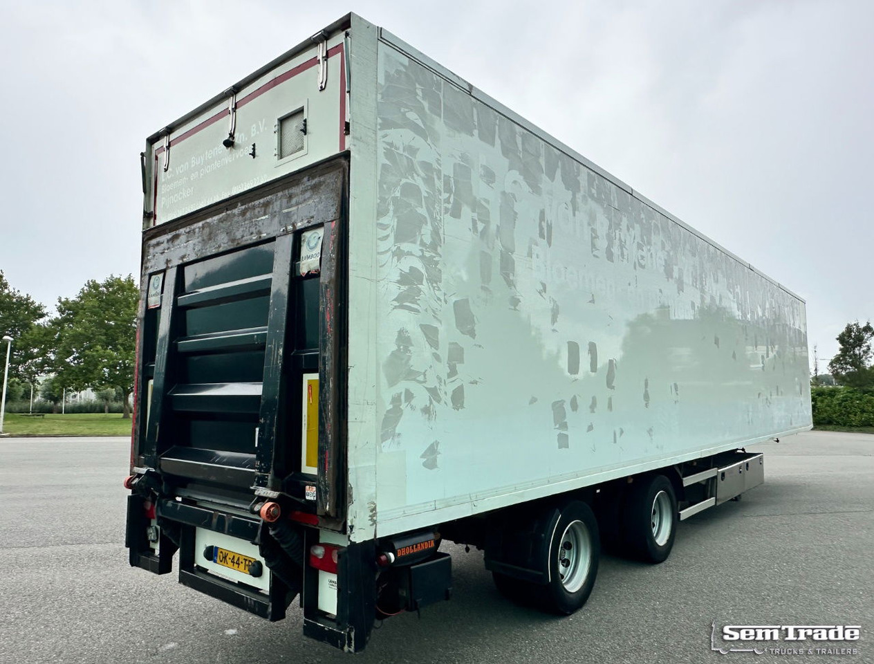 Lamboo T03 Isolated BOX + Heater Steering Axle Lift Axle Tail Lift NL-Trailer - Furgonas puspriekabė: foto 4 Lamboo T03 Isolated BOX + Heater Steering Axle Lift Axle Tail Lift NL-Trailer - Furgonas puspriekabė: foto 4