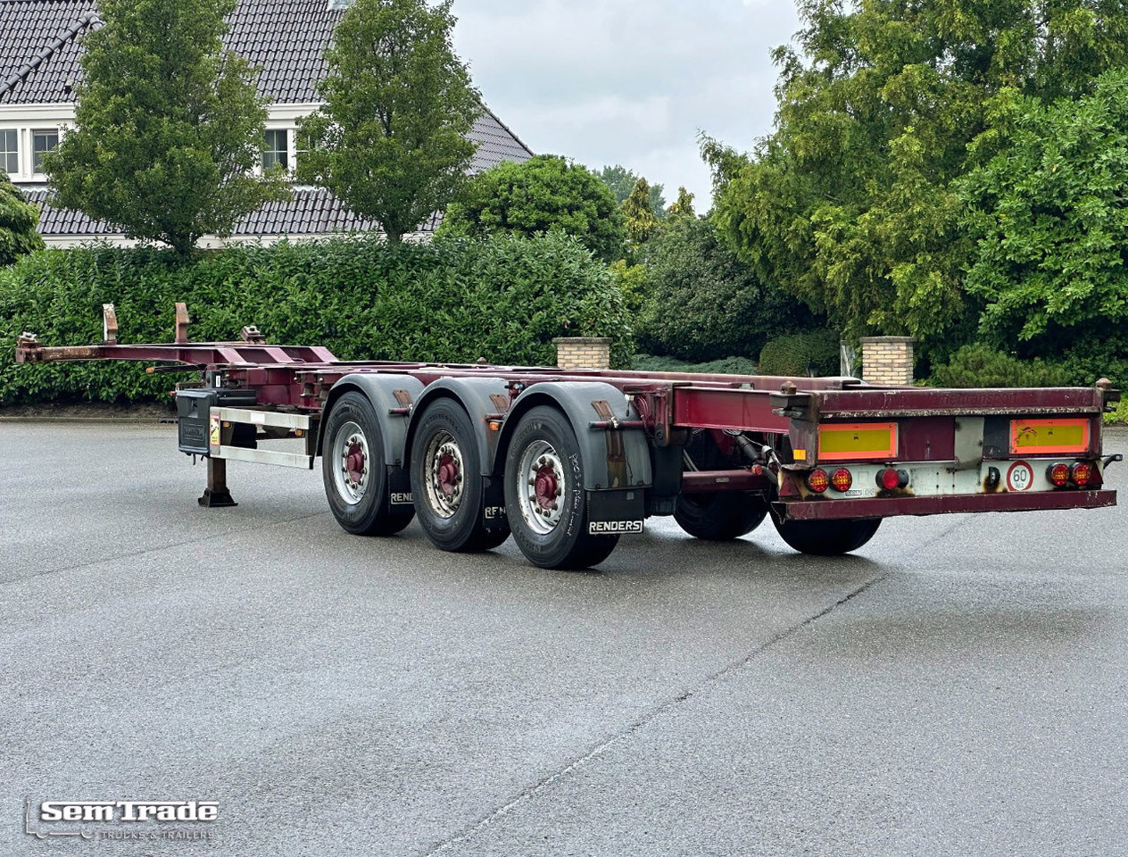 Renders ROC 12.27 CC Back Slider Lift Axle Disc Brakes Belgium-Trailer 2 Pieces - Konteineris-vežimus/ Sukeisti kūną puspriekabė: foto 3 Renders ROC 12.27 CC Back Slider Lift Axle Disc Brakes Belgium-Trailer 2 Pieces - Konteineris-vežimus/ Sukeisti kūną puspriekabė: foto 3