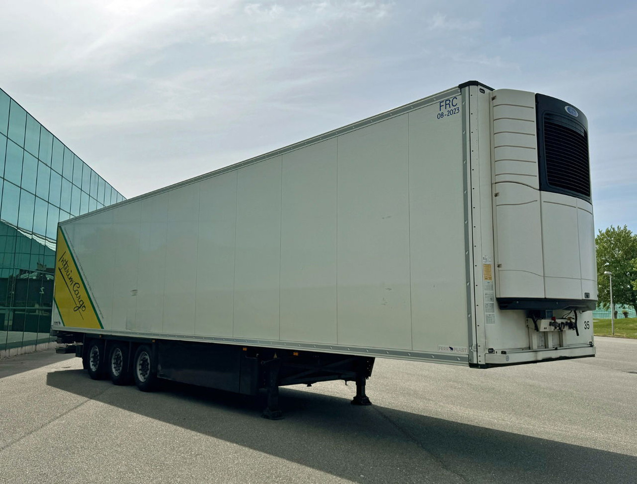 Refrižeratorius puspriekabė Schmitz Cargobull SCBS3B 275 CM High 250 Wide Tail Lift Carrier Vector 1550 Dopp: foto 7