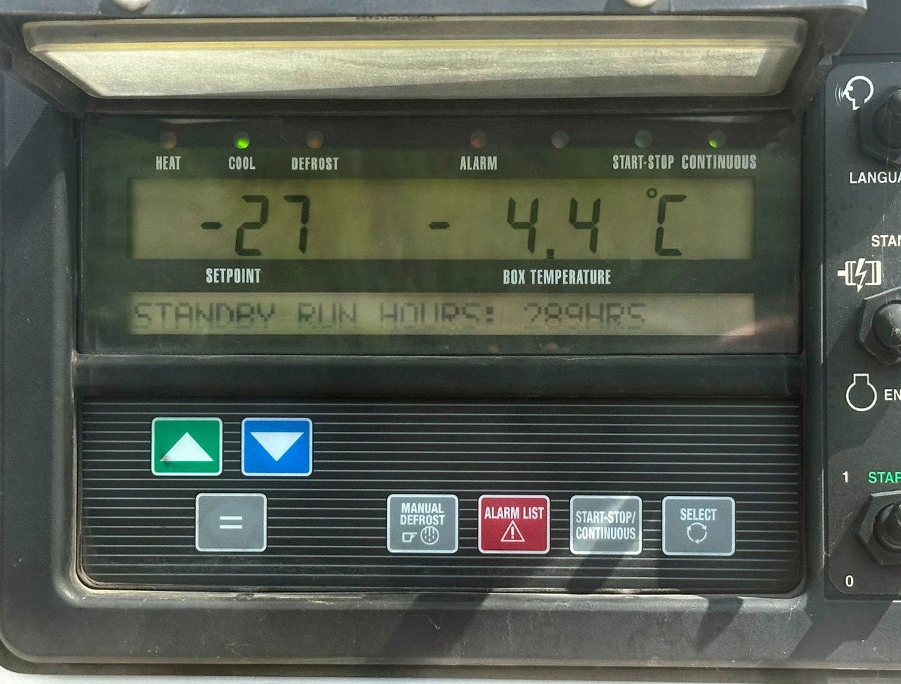 Refrižeratorius puspriekabė Schmitz Cargobull SCBS3B Carrier Vector 1550 Tail Lift 275 CM High Inside TOP Condition: foto 10 Refrižeratorius puspriekabė Schmitz Cargobull SCBS3B Carrier Vector 1550 Tail Lift 275 CM High Inside TOP Condition: foto 10