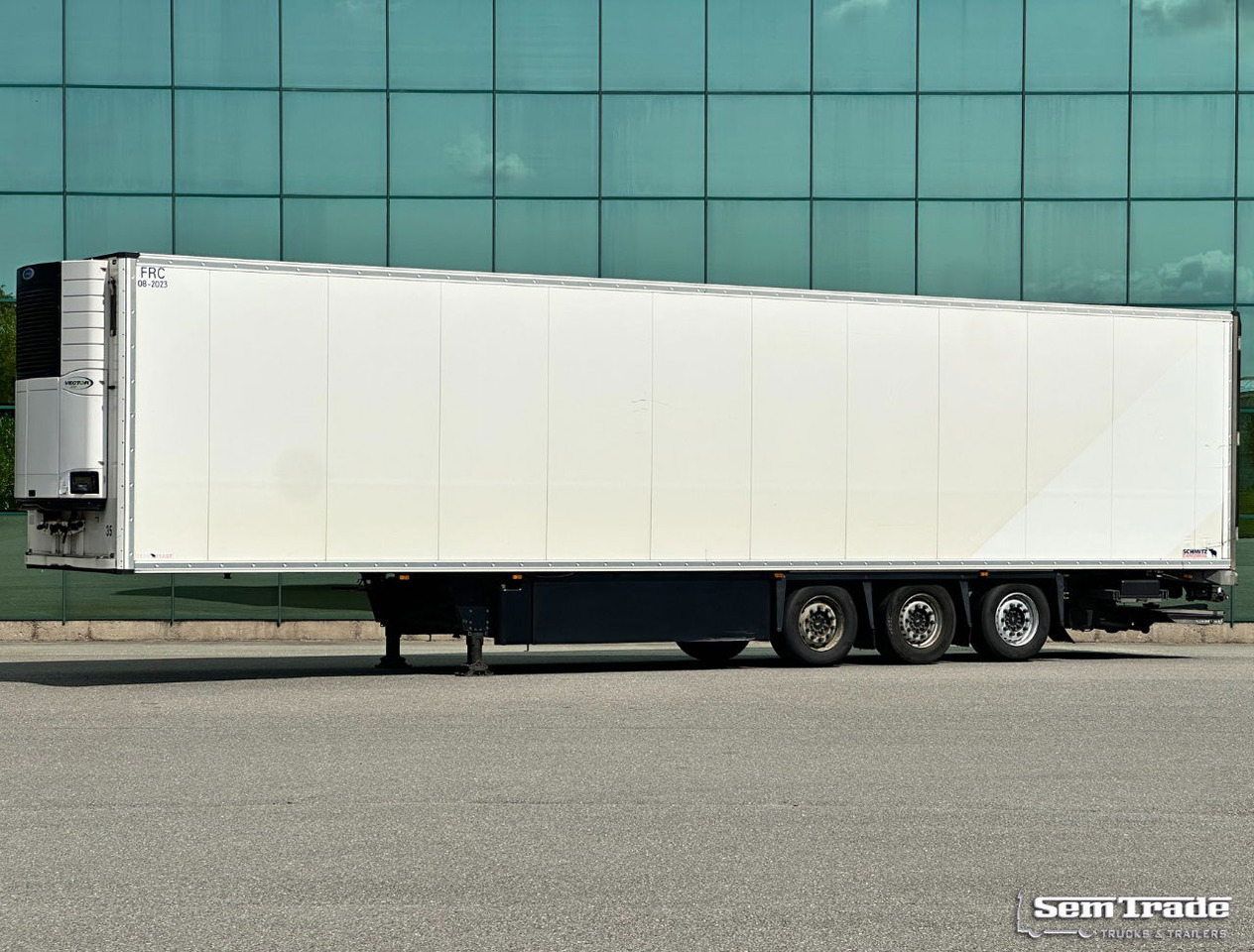 Schmitz Cargobull SCBS3B Carrier Vector 1550 Tail Lift 275 CM High Inside TOP Condition - Refrižeratorius puspriekabė: foto 1 Schmitz Cargobull SCBS3B Carrier Vector 1550 Tail Lift 275 CM High Inside TOP Condition - Refrižeratorius puspriekabė: foto 1