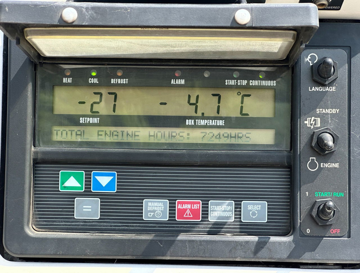 Refrižeratorius puspriekabė Schmitz Cargobull SCBS3B Carrier Vector 1550 Tail Lift 275 CM High Inside TOP Condition: foto 9 Refrižeratorius puspriekabė Schmitz Cargobull SCBS3B Carrier Vector 1550 Tail Lift 275 CM High Inside TOP Condition: foto 9