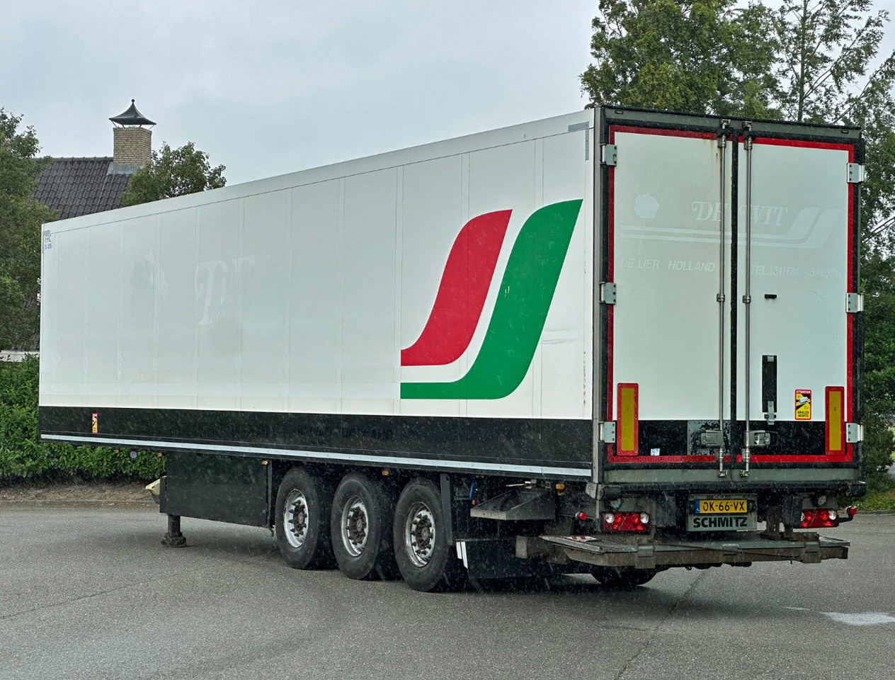 Schmitz Cargobull SKO24 Carrier Maxima 5.502 Hours 270 CM High 250 CM Wide Disc Brakes Liftaxle NL Trailer - Refrižeratorius puspriekabė: foto 3 Schmitz Cargobull SKO24 Carrier Maxima 5.502 Hours 270 CM High 250 CM Wide Disc Brakes Liftaxle NL Trailer - Refrižeratorius puspriekabė: foto 3