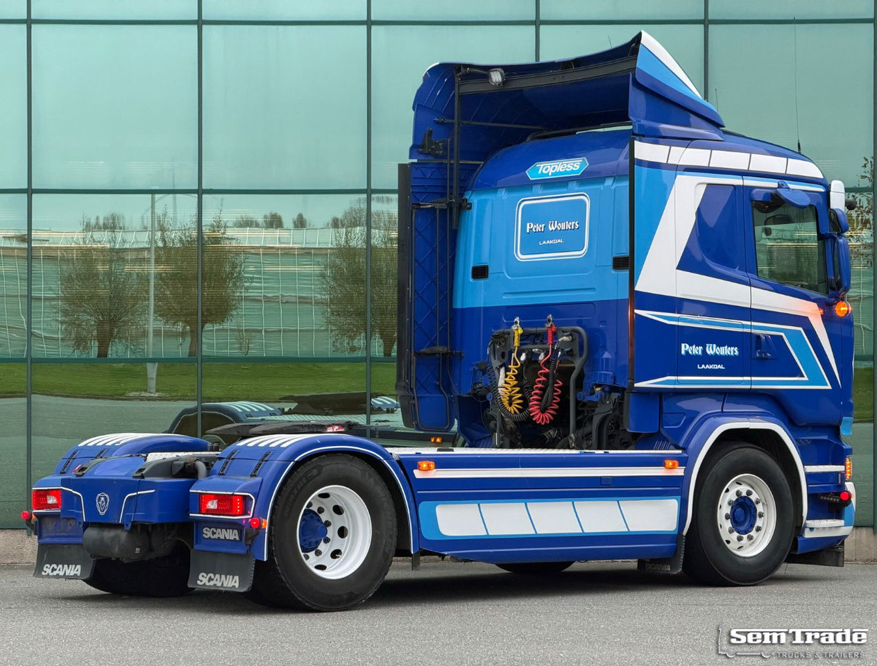 Scania R450 Euro 6 Full AIR Retarder PTO+Hydrolics BE-Truck - Vilkikas: foto 4 Scania R450 Euro 6 Full AIR Retarder PTO+Hydrolics BE-Truck - Vilkikas: foto 4