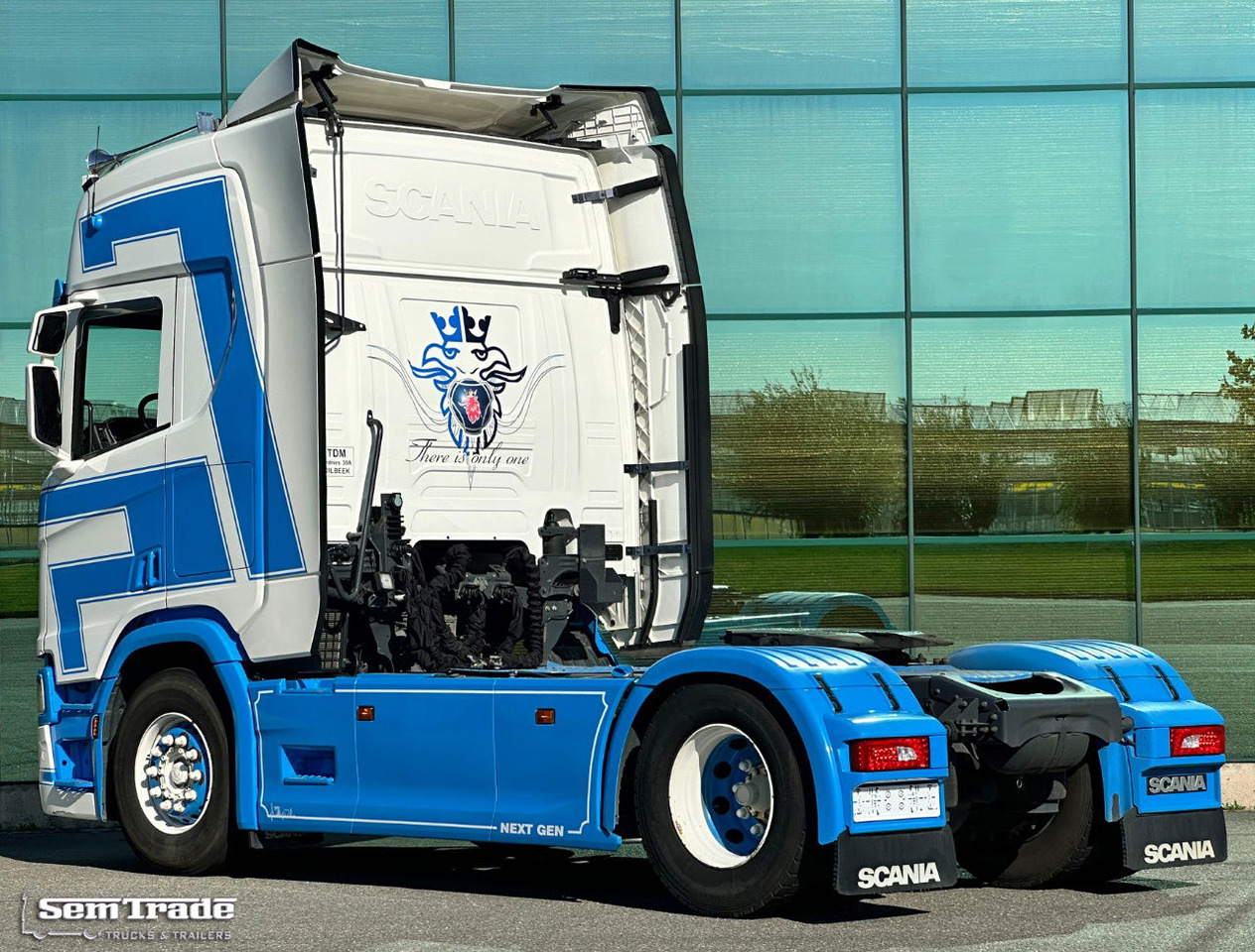 Scania R450 NGS Full AIR Retarder Full Spoiler 2X Tanks Super Condition Belgium-Truck - Vilkikas: foto 3 Scania R450 NGS Full AIR Retarder Full Spoiler 2X Tanks Super Condition Belgium-Truck - Vilkikas: foto 3