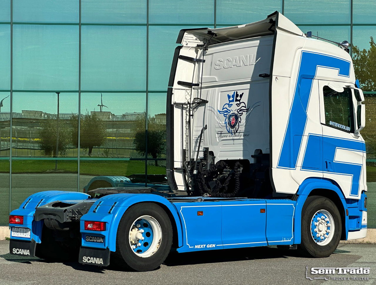 Scania R450 NGS Full AIR Retarder Full Spoiler 2X Tanks Super Condition Belgium-Truck - Vilkikas: foto 4 Scania R450 NGS Full AIR Retarder Full Spoiler 2X Tanks Super Condition Belgium-Truck - Vilkikas: foto 4