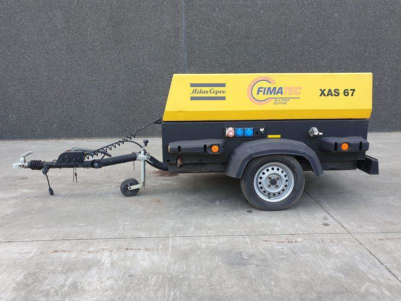 Atlas-Copco XAS 67 DD - G - Oro kompresorius: foto 1 Atlas-Copco XAS 67 DD - G - Oro kompresorius: foto 1