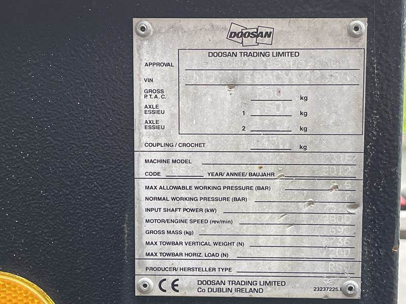 Oro kompresorius Doosan 7 / 31 E: foto 8