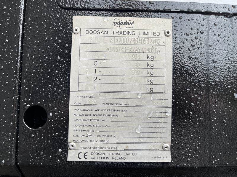 Doosan 7 / 41 - N - Oro kompresorius: foto 4 Doosan 7 / 41 - N - Oro kompresorius: foto 4