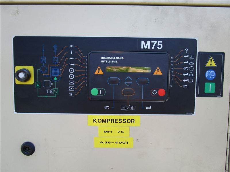 Ingersoll Rand MH 75 - Oro kompresorius: foto 2 Ingersoll Rand MH 75 - Oro kompresorius: foto 2