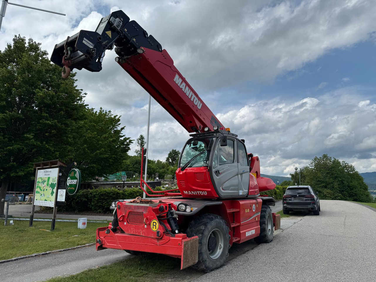 MANITOU MRT 2470 + Privilege ST4S1 - Teleskopinis ratinis krautuvas: foto 4 MANITOU MRT 2470 + Privilege ST4S1 - Teleskopinis ratinis krautuvas: foto 4
