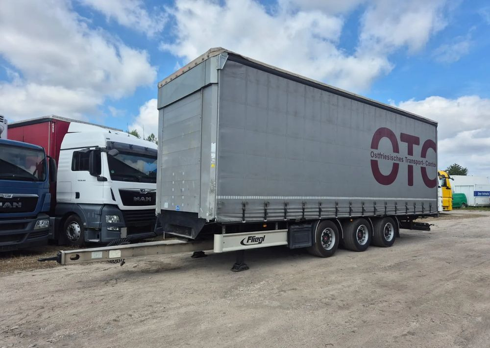 Fliegl Tandem 3 osie - Tentinė priekaba: foto 1 Fliegl Tandem 3 osie - Tentinė priekaba: foto 1