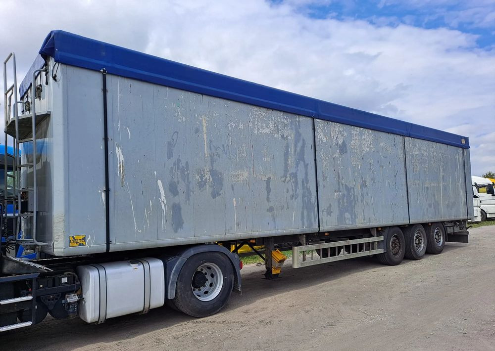 Kraker Naczepa ruchoma podłoga KRAKER CF300 - Su slankiojanciomis grindimis puspriekabė: foto 1 Kraker Naczepa ruchoma podłoga KRAKER CF300 - Su slankiojanciomis grindimis puspriekabė: foto 1