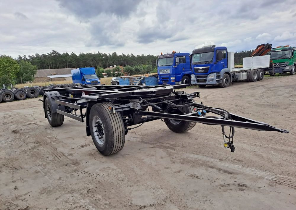 Krone BDF do mleka przyczepa do przewozu mleka - Konteineris-vežimus/ Sukeisti kūną priekaba: foto 1 Krone BDF do mleka przyczepa do przewozu mleka - Konteineris-vežimus/ Sukeisti kūną priekaba: foto 1