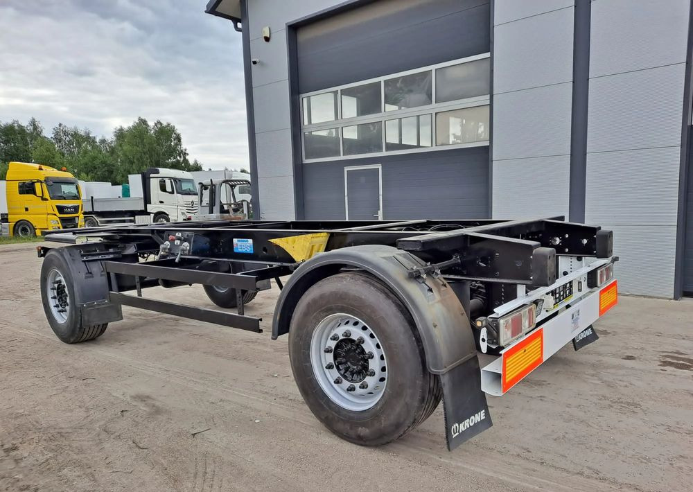 Krone BDF do mleka przyczepa do przewozu mleka - Važiuoklės priekaba: foto 3 Krone BDF do mleka przyczepa do przewozu mleka - Važiuoklės priekaba: foto 3