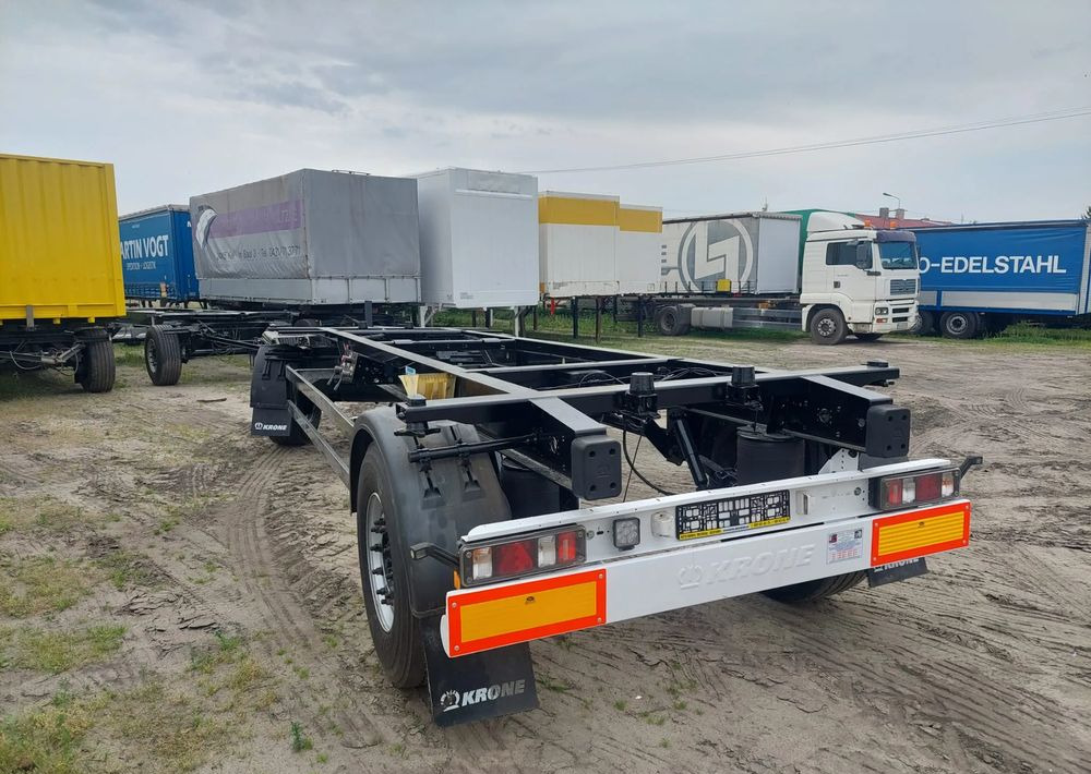 Krone - Konteineris-vežimus/ Sukeisti kūną priekaba: foto 1 Krone - Konteineris-vežimus/ Sukeisti kūną priekaba: foto 1