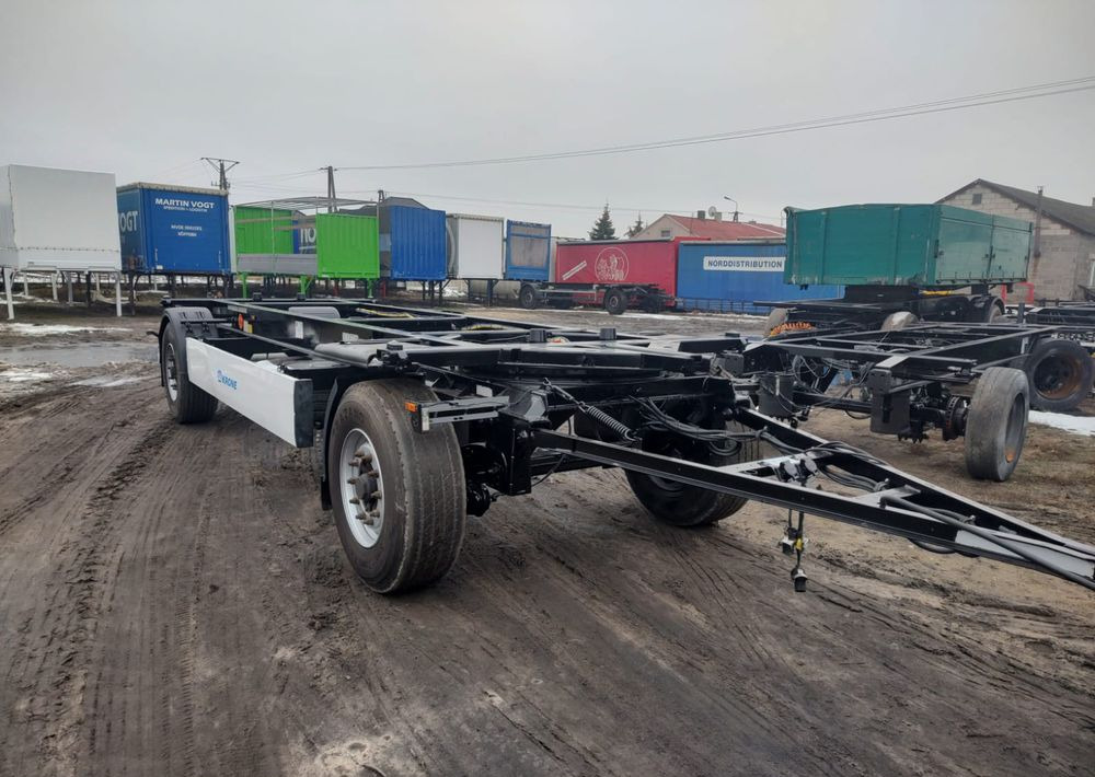 Krone Przyczepa BDF Krone - Konteineris-vežimus/ Sukeisti kūną priekaba: foto 1 Krone Przyczepa BDF Krone - Konteineris-vežimus/ Sukeisti kūną priekaba: foto 1