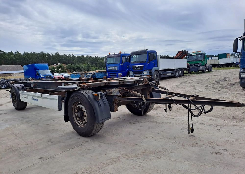 Krone Przyczepa Krone BDF - Konteineris-vežimus/ Sukeisti kūną priekaba: foto 1 Krone Przyczepa Krone BDF - Konteineris-vežimus/ Sukeisti kūną priekaba: foto 1