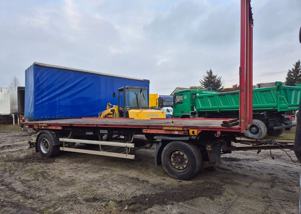 Schmitz Cargobull Przyczepa platforma Schmitz Krone - Platforminė/ Bortinė priekaba: foto 3 Schmitz Cargobull Przyczepa platforma Schmitz Krone - Platforminė/ Bortinė priekaba: foto 3