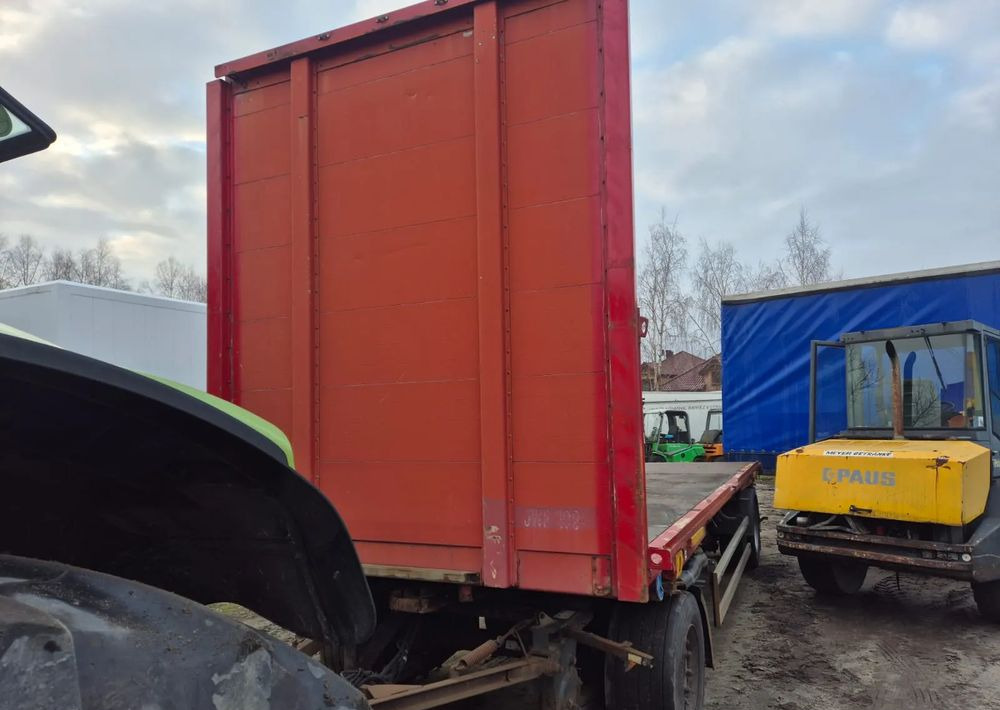 Schmitz Cargobull Przyczepa platforma Schmitz Krone - Platforminė/ Bortinė priekaba: foto 2 Schmitz Cargobull Przyczepa platforma Schmitz Krone - Platforminė/ Bortinė priekaba: foto 2