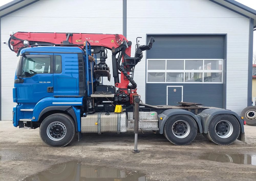 MAN TGS 26-480 6x4 do drewna PALFINGER Epsilon S 270L83 - Vilkikas: foto 2 MAN TGS 26-480 6x4 do drewna PALFINGER Epsilon S 270L83 - Vilkikas: foto 2