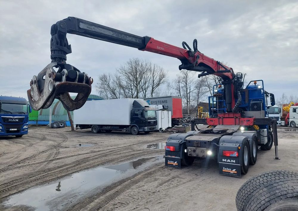 MAN TGS 26-480 6x4 do drewna PALFINGER Epsilon S 270L83 - Vilkikas: foto 1 MAN TGS 26-480 6x4 do drewna PALFINGER Epsilon S 270L83 - Vilkikas: foto 1