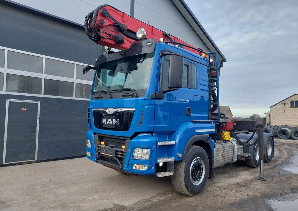 MAN TGS 26-480 6x4 do drewna PALFINGER Epsilon S 270L83 - Vilkikas: foto 5 MAN TGS 26-480 6x4 do drewna PALFINGER Epsilon S 270L83 - Vilkikas: foto 5