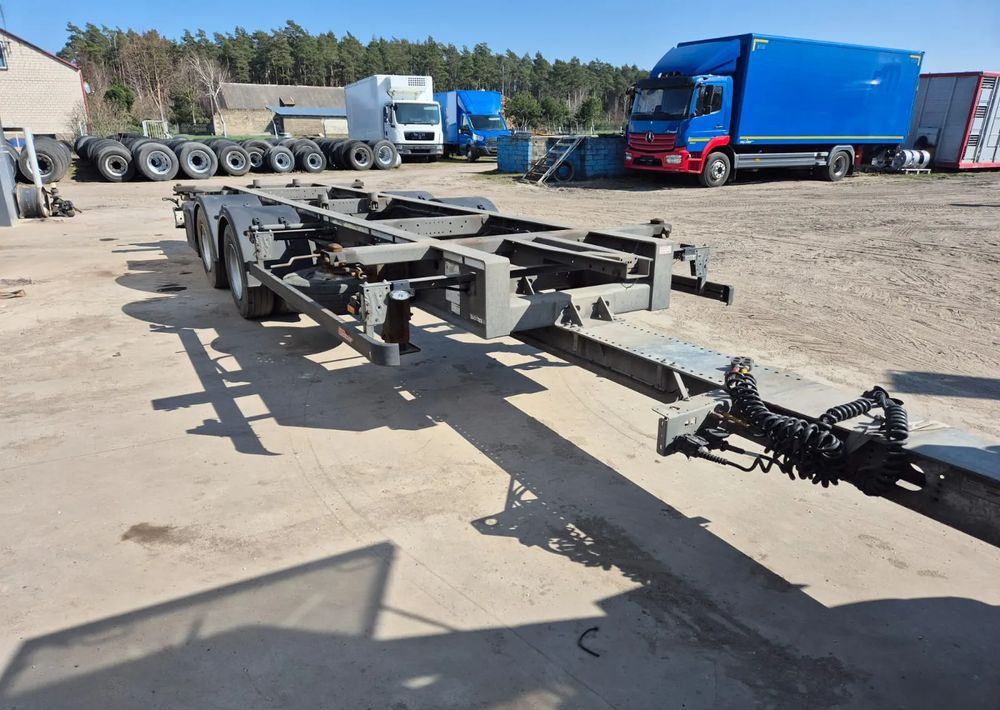 Wecon Przyczepa jumbo tandem Wecon BDF Krone, ocynkowana - Konteineris-vežimus/ Sukeisti kūną priekaba: foto 1 Wecon Przyczepa jumbo tandem Wecon BDF Krone, ocynkowana - Konteineris-vežimus/ Sukeisti kūną priekaba: foto 1