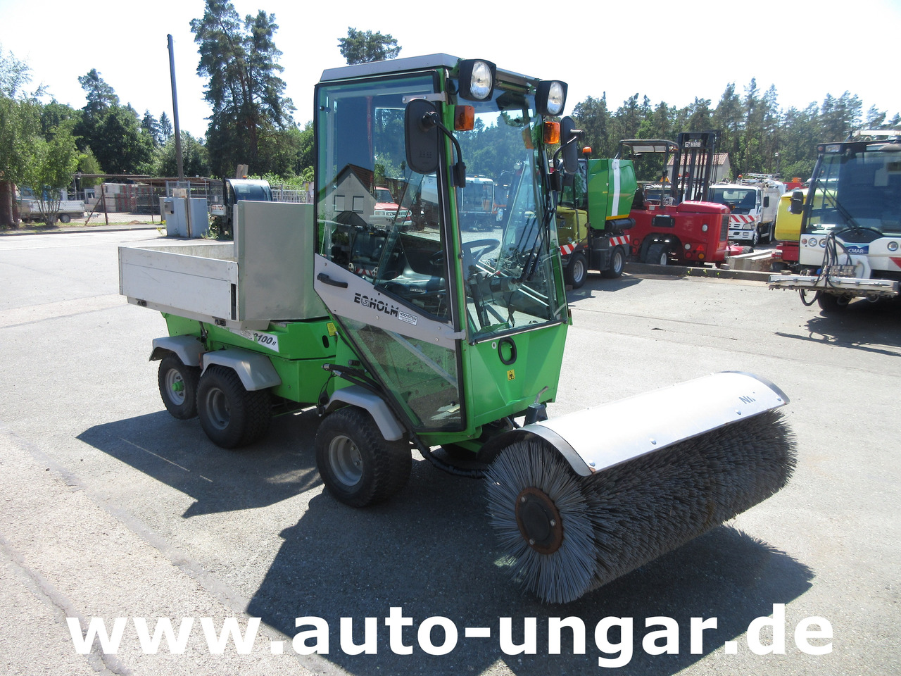Egholm Nilfisk 2100 Powerflex 4x4 Kipper AHK Hydraulik Bürste Winterdienst - Komunalinis traktorius: foto 1 Egholm Nilfisk 2100 Powerflex 4x4 Kipper AHK Hydraulik Bürste Winterdienst - Komunalinis traktorius: foto 1