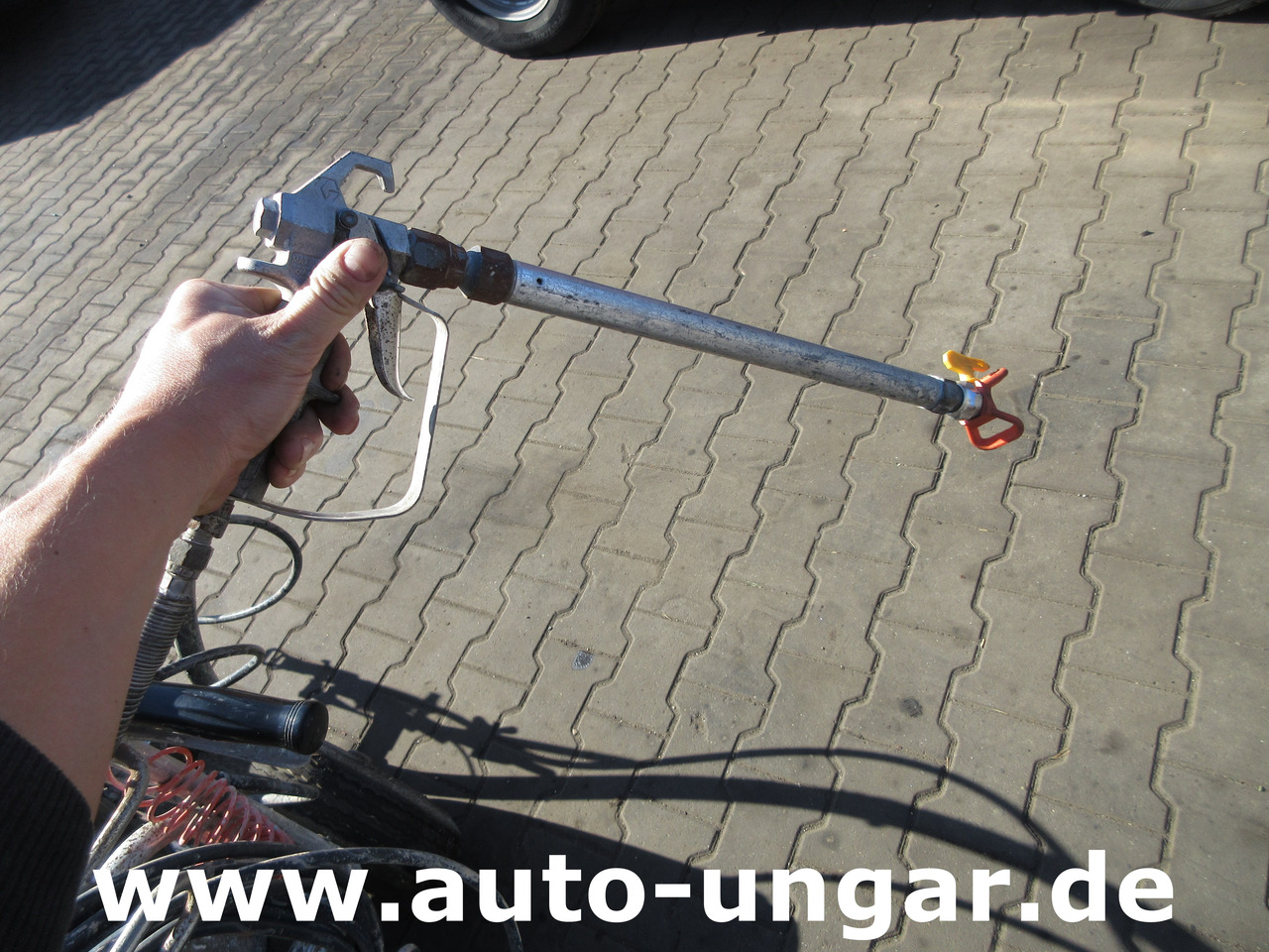 Graco LineLazer Striper GM 5000 Airless Roadmarking Machine Straßenmarkierung - Asfalto mašina: foto 5 Graco LineLazer Striper GM 5000 Airless Roadmarking Machine Straßenmarkierung - Asfalto mašina: foto 5
