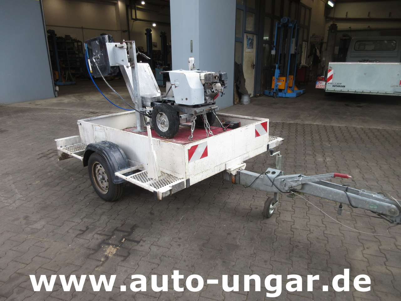 Graco Zebra 5 Airless Traceuse Markiermaschine Roadmarking Machine mit Trailer Hofmann - Asfalto mašina: foto 4 Graco Zebra 5 Airless Traceuse Markiermaschine Roadmarking Machine mit Trailer Hofmann - Asfalto mašina: foto 4