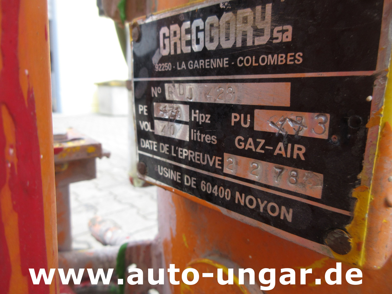 Greggory Roadmarking Straßenmarkiermaschine Hofmann Graco LineLazer Euroliners - Asfalto mašina: foto 5 Greggory Roadmarking Straßenmarkiermaschine Hofmann Graco LineLazer Euroliners - Asfalto mašina: foto 5