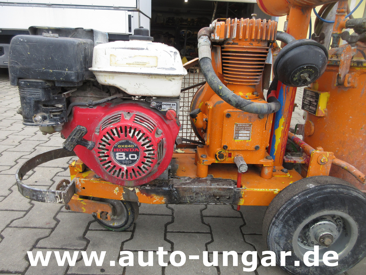 Greggory Roadmarking Straßenmarkiermaschine Hofmann Graco LineLazer Euroliners - Asfalto mašina: foto 3 Greggory Roadmarking Straßenmarkiermaschine Hofmann Graco LineLazer Euroliners - Asfalto mašina: foto 3