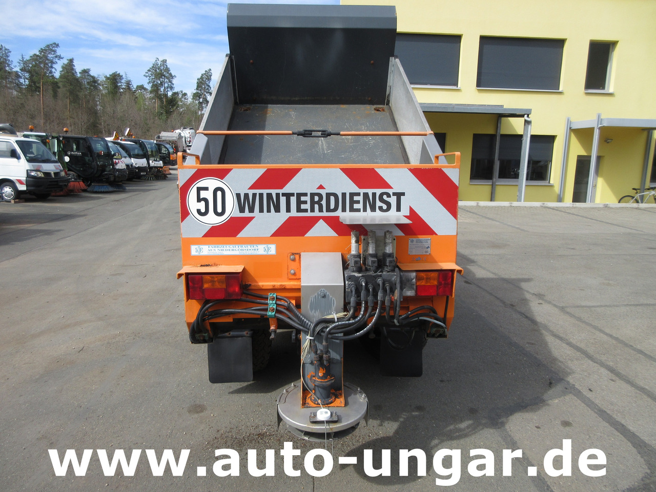 Holder Rasco Muvo 4x4x4 Winterdienst Schneepflug Streuer Multicar Kipper - Sniego valymo mašina: foto 5 Holder Rasco Muvo 4x4x4 Winterdienst Schneepflug Streuer Multicar Kipper - Sniego valymo mašina: foto 5