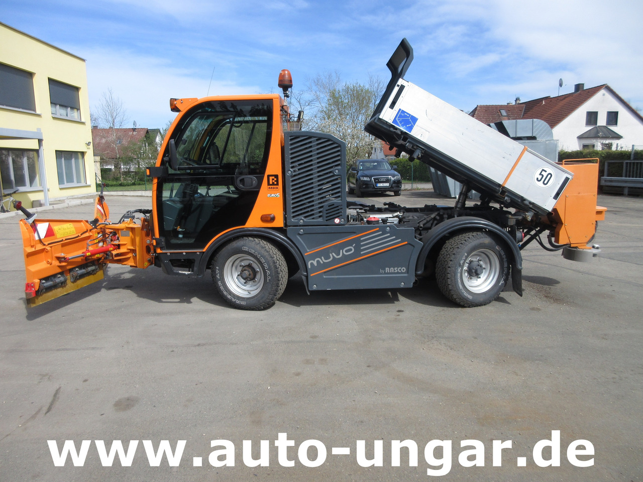 Holder Rasco Muvo 4x4x4 Winterdienst Schneepflug Streuer Multicar Kipper - Sniego valymo mašina: foto 4 Holder Rasco Muvo 4x4x4 Winterdienst Schneepflug Streuer Multicar Kipper - Sniego valymo mašina: foto 4