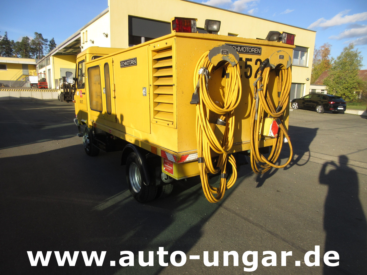 MULTICAR M26 Lechmotoren GPU Ground Power Unit - used GSE - 28V DC & 115V 400Hz - Orlaivio GPU: foto 4 MULTICAR M26 Lechmotoren GPU Ground Power Unit - used GSE - 28V DC & 115V 400Hz - Orlaivio GPU: foto 4