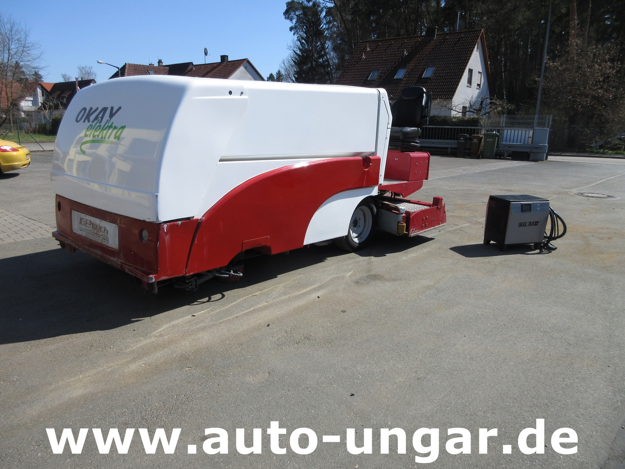 OKAY 3500 Elektra 80V IceResurfacer Elektro Eisbearbeitungsmaschine Zamboni - Elektrinis komunalinis automobilis: foto 4 OKAY 3500 Elektra 80V IceResurfacer Elektro Eisbearbeitungsmaschine Zamboni - Elektrinis komunalinis automobilis: foto 4