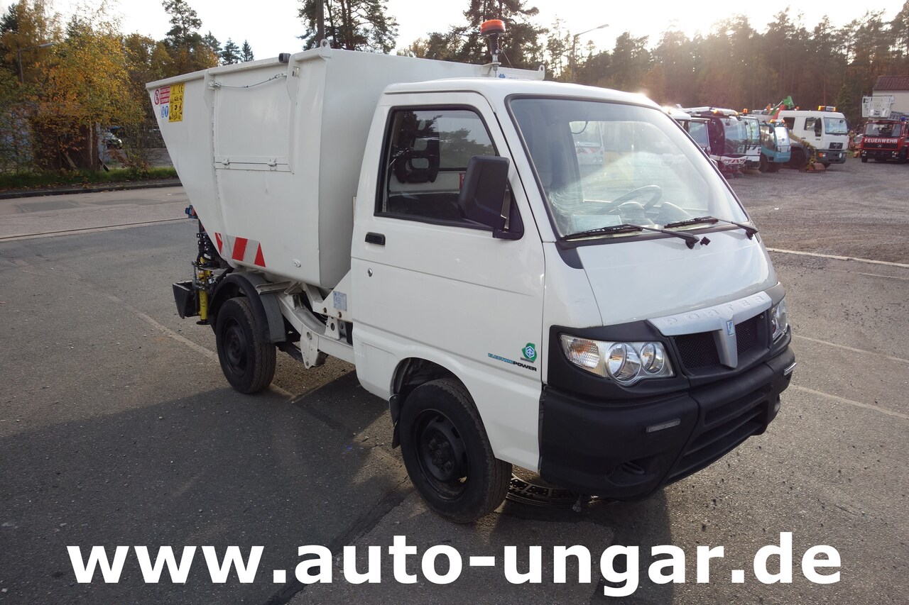 Piaggio Porter S90 Müllwagen IRIDE Tonnenlifter Kipper Kleinmüllwagen Zöller Mini - Šiukšliavežis: foto 2 Piaggio Porter S90 Müllwagen IRIDE Tonnenlifter Kipper Kleinmüllwagen Zöller Mini - Šiukšliavežis: foto 2