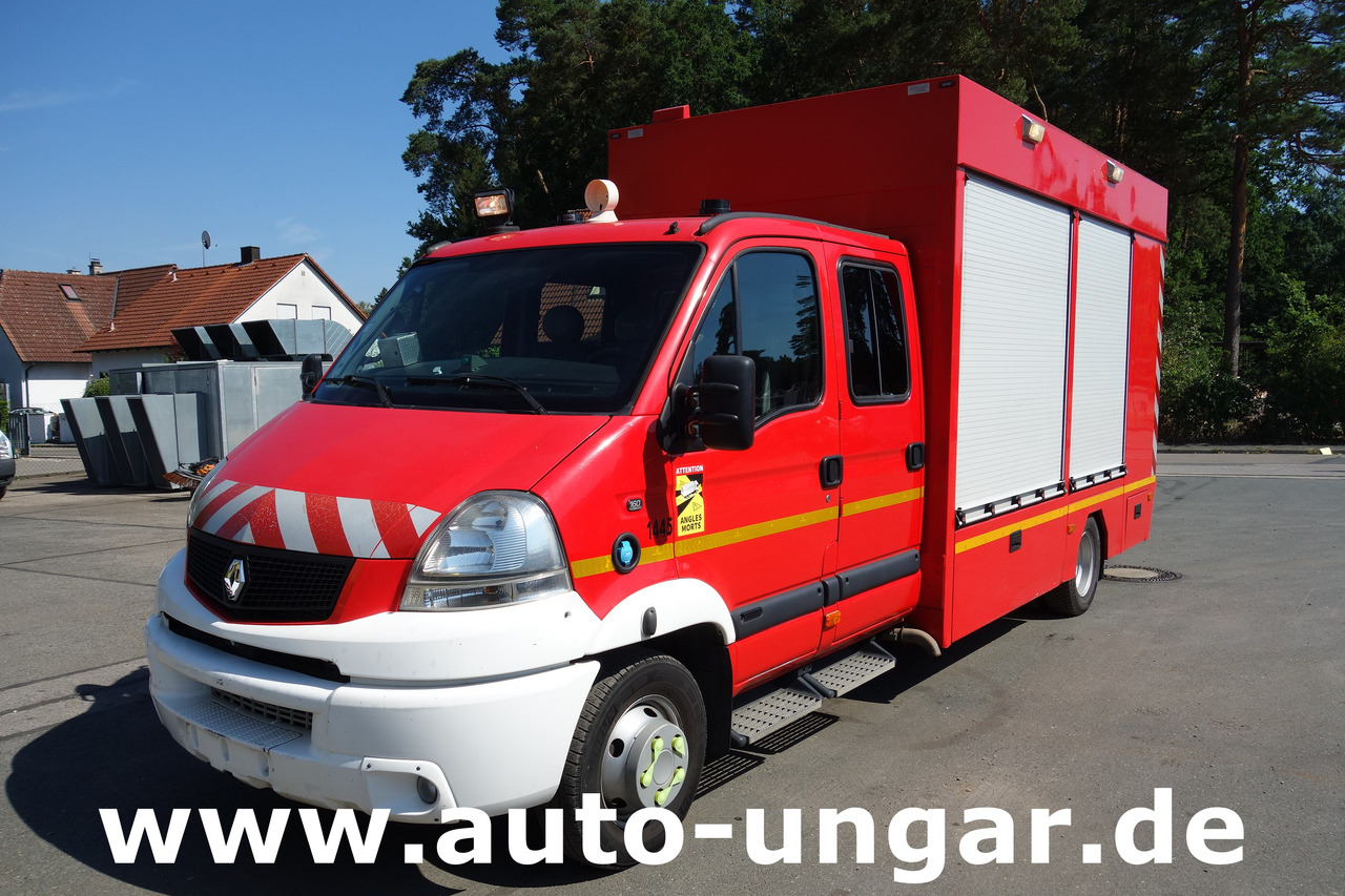Renault Mascott 160 DXi Doka Feuerwehr LBW AHK Dekontamination Wohnmobil 460 Radstand - Gaisrinė mašina: foto 1 Renault Mascott 160 DXi Doka Feuerwehr LBW AHK Dekontamination Wohnmobil 460 Radstand - Gaisrinė mašina: foto 1