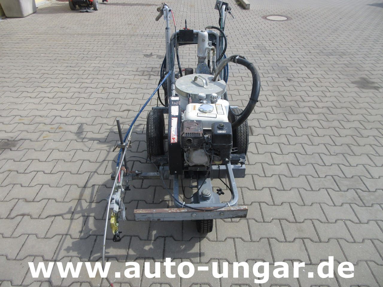 ProSign Speeflo Powrliner 6900 Graco 200HS Roadmarking Machine Airless Markiermaschine - Statybinė technika: foto 2 ProSign Speeflo Powrliner 6900 Graco 200HS Roadmarking Machine Airless Markiermaschine - Statybinė technika: foto 2