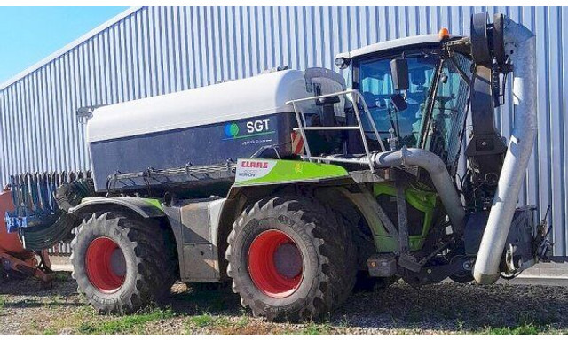 Claas Xerion 4000/783 + SGT(Bauer) - Mėšlo kratytuvas: foto 2 Claas Xerion 4000/783 + SGT(Bauer) - Mėšlo kratytuvas: foto 2