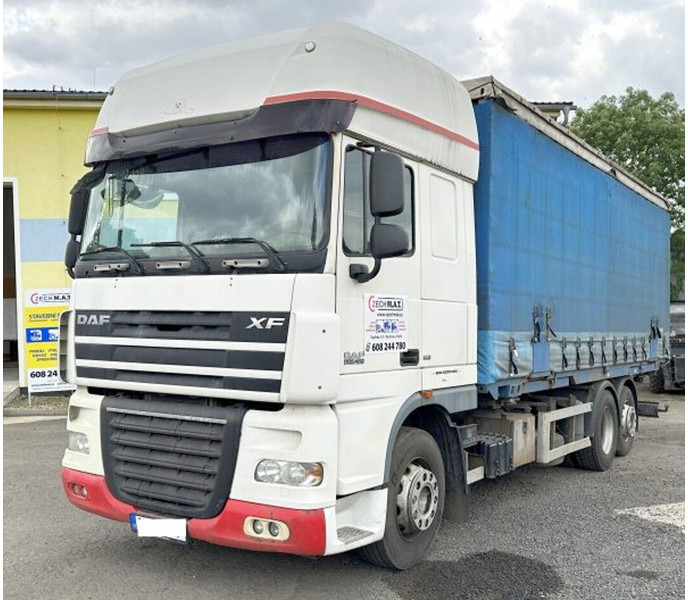 DAF 6x2 FX105.460 BDF 7.2m Kogel retarder automat - Tentinis sunkvežimis: foto 1 DAF 6x2 FX105.460 BDF 7.2m Kogel retarder automat - Tentinis sunkvežimis: foto 1