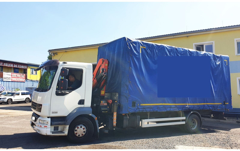 DAF LF55.220 - Tentinis sunkvežimis, Sunkvežimis su kranu: foto 2 DAF LF55.220 - Tentinis sunkvežimis, Sunkvežimis su kranu: foto 2